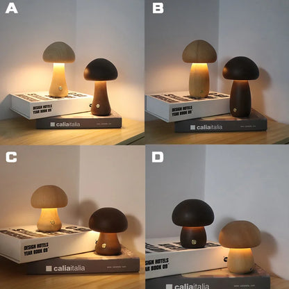Rynx | GlowMushroom Touch Lamp | Enchanting Mushroom Design | Soft Light | Modern LED Table Lamp