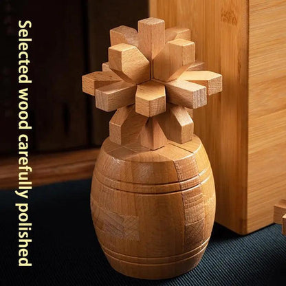 Rynx | Luban Lock Educational 3D Puzzle Set - Explore Chinese Heritage While Improving Cognitive Skills for Children