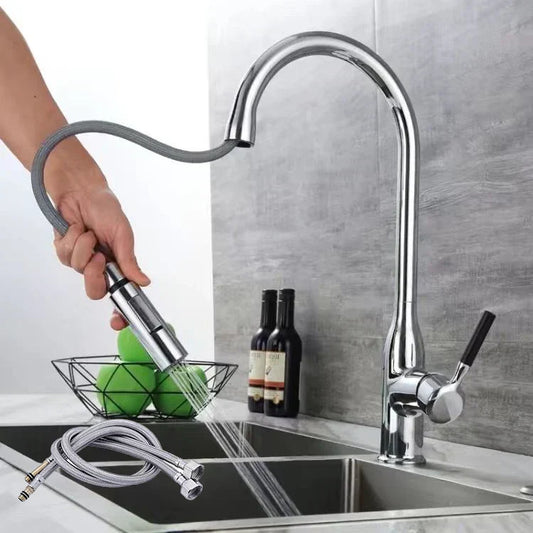 RYNX | Steelflow – Kitchen Mixer With Pull-Out Spray
