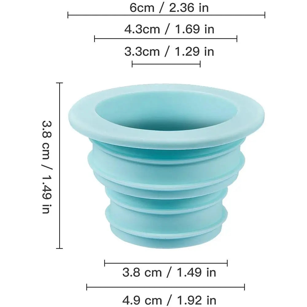 Rynx | Household Sewer Pipe Seal Ring - Anti-Odor Telescopic Washing Machine Floor Drain Plug Connector - Kitchen Bathroom Pipe Accessories