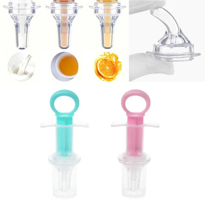 Rynx | Smart Medicine Dispenser for Baby and Kids - Needle Feeder Squeeze Medicine Dropper Pacifier - JuceFeeding Utensil Baby Accessory
