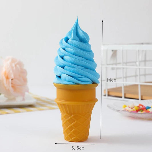 Rynx | lifelike decorative ice cream cone replica for photography and shop displays