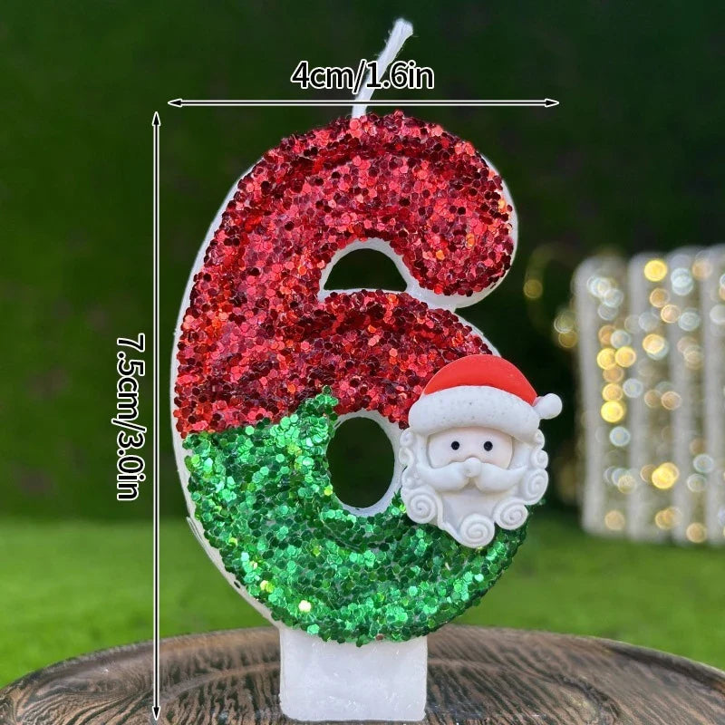 Rynx | Crown Number Candles for Birthdays – Digital 0-9 Cake Decoration with Ocean Starfish and Seashells Cake Topper for Anniversary and Special Days