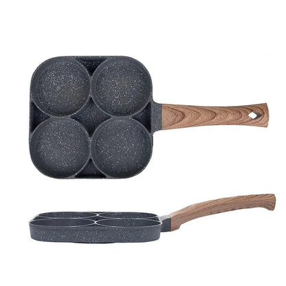 Rynx | Mirror frying pan with 4 compartments