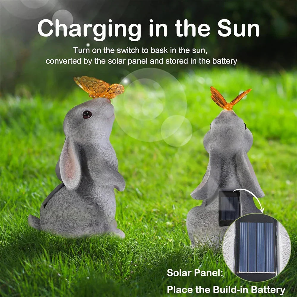 Rynx | Butterfly and Flower Bunny Garden Light