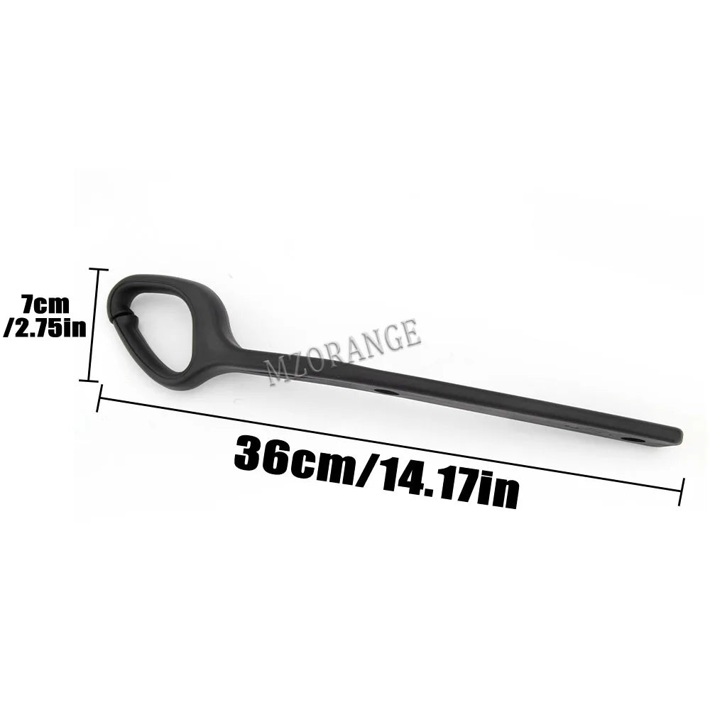 Rynx | 2x Front Seat Belt Holder Extension Guide Hooks – For Ford Mustang EcoBoost GT 2015-2021, Car Accessories