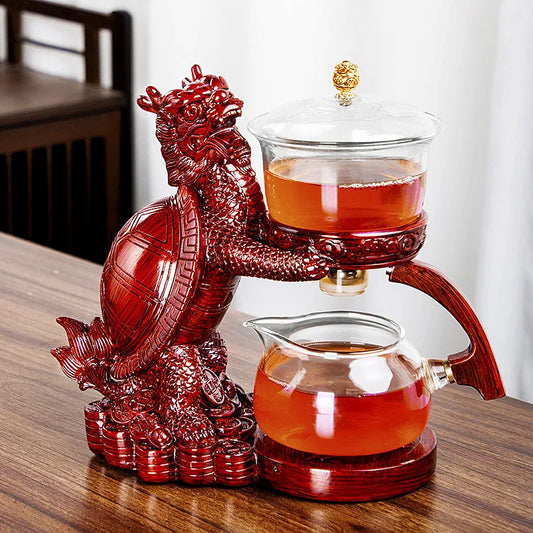 Rynx | Magnetic Flow Kungfu Turtle Dragon Teapot Infuser
