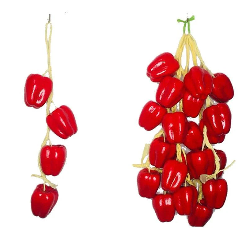 Rynx | Realistic Hanging Foam Fruit and Seafood Decoration for Home and Event Enhancement