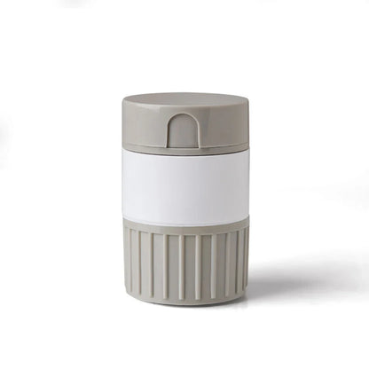 Rynx | 4-in-1 Multifunctional Portable Pill Cutter - Medicine Splitter with 4 Layer Powder Tablet Grinder and Storage Box, Ideal for Travel