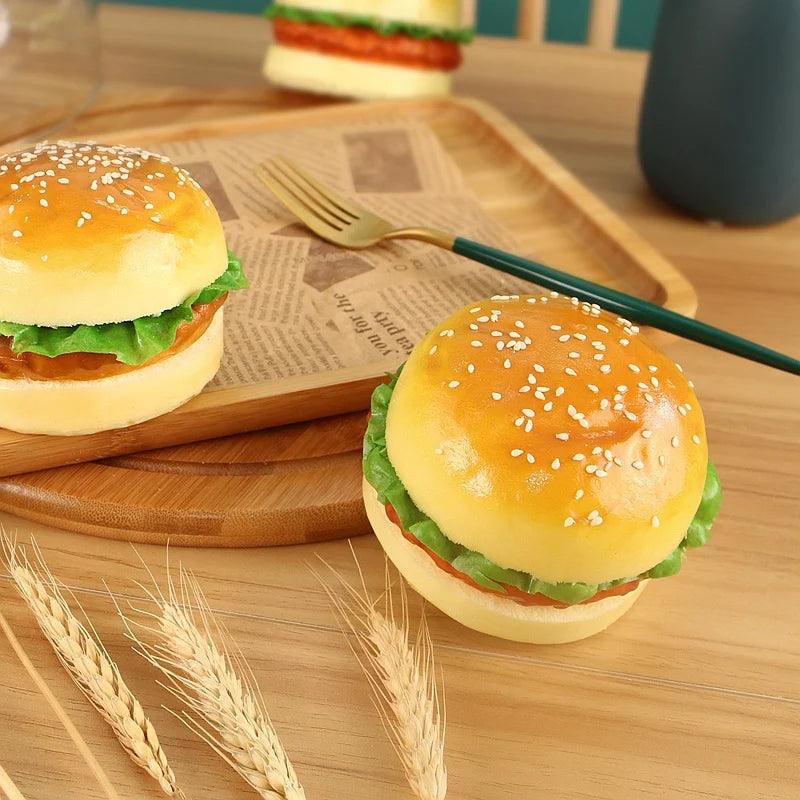 Rynx | Lifelike Jumbo Big Mac Model - Ideal for Home Decor and Photography