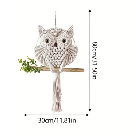 Rynx | Macramé Owl Wall Hanging