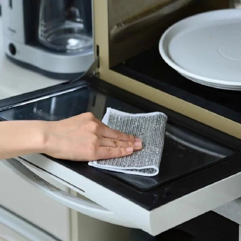 Rynx | Effortless Kitchen Cleaning with Reusable Steel Wire Cleaning Cloth - Say Goodbye to Stubborn Stains and Rust!