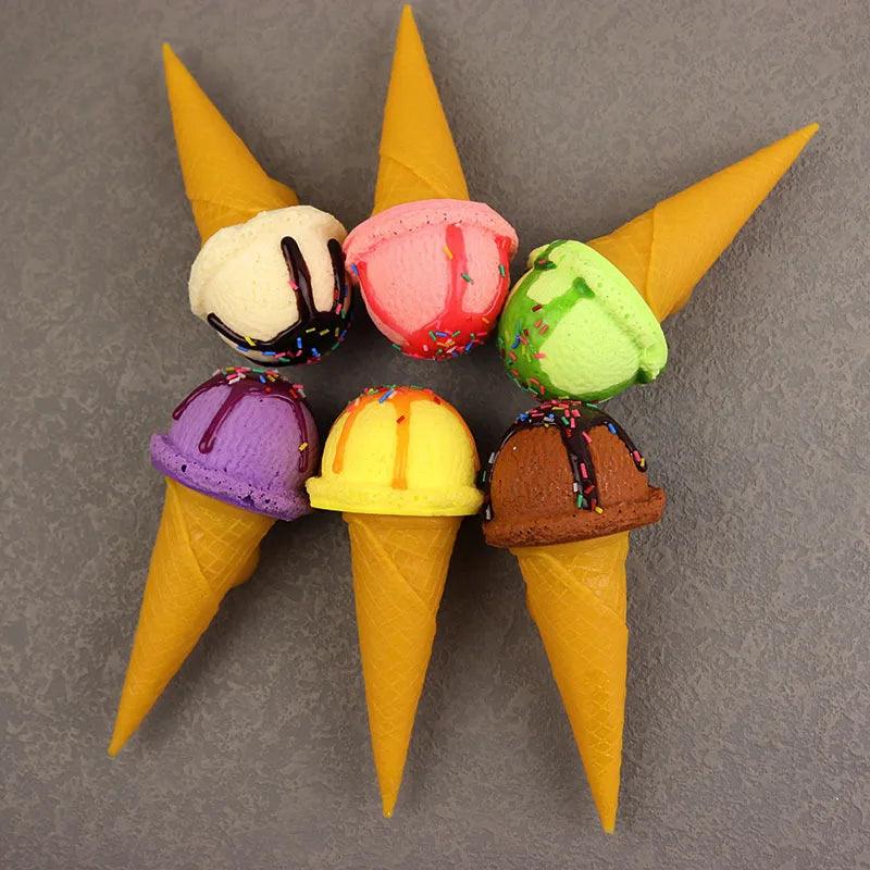 Rynx | Summer Delight: 6-Piece Fake Ice Decoration for Events and Displays