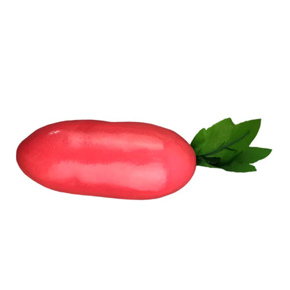 Rynx | Imaginative Vegetable Playset: 7 Realistic Radish and Carrot Models for Creative Learning