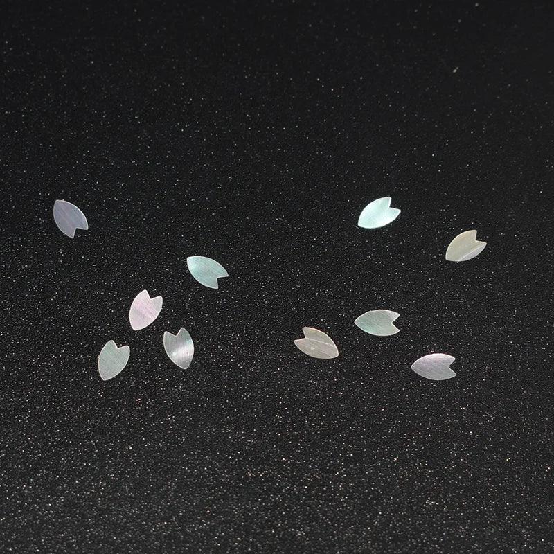 Rynx | Stunning natural abalone shell fish tail pieces for creative jewelry and instrument inlays