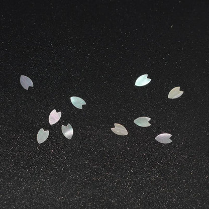 Rynx | Stunning natural abalone shell fish tail pieces for creative jewelry and instrument inlays