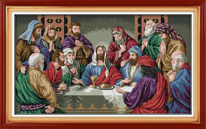 Rynx | The Last Supper Cross-Stitch Craft Kit - Inspiring DIY Home Art Project