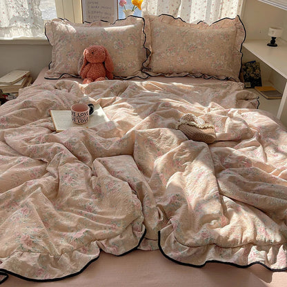 Rynx | Koreanischer Stil Sommerdecke 2025 NEU Kühlendes Gefühl Decke Bar Schlafen Für Frauen Mädchen Teenager Romantische Schlafzimmerdekoration Königin König Größe
