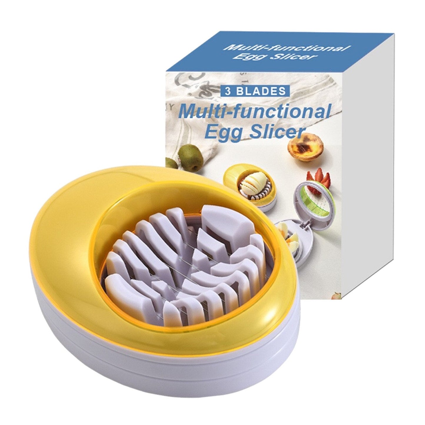 Rynx | Multifunctional Boiled Easy Egg Slicer