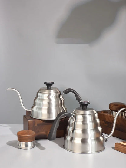 Rynx | Rvs Goose Neck Kettle - Thermometer - Perfect Temperature Control