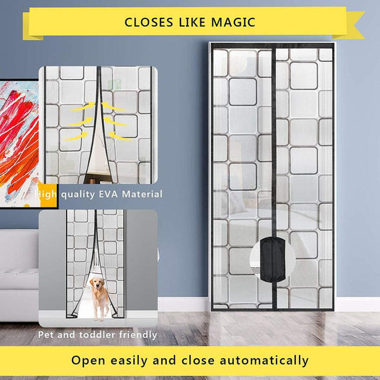 Rynx | Bug-Barrier Summer Breeze Magnetic Screen - Experience Insect-Free Fresh Air