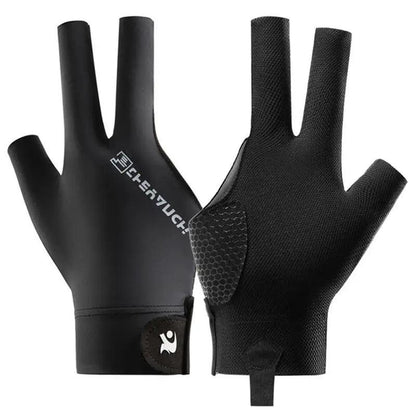 Rynx | Left-Handed Billiard Glove - Three-Finger Design for Outstanding Performance
