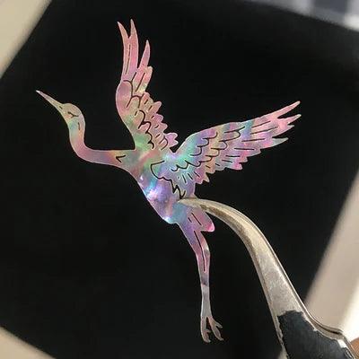 Rynx | Iridescent Abalone Shell Art Flakes for Creative Masterpieces