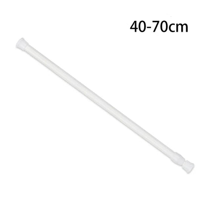 Rynx | 30-110CM Telescopic Curtain Pole - Multi-Purpose Spring Loaded Extendable Tension Rod for Net, Voile, and Curtain Rails