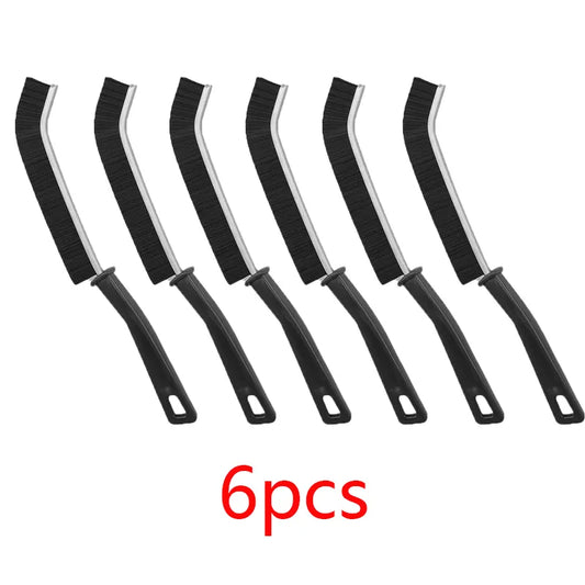 Rynx | 6/3pcs Grout Gap Cleaning Brush Set - Durable Hard Bristle Brushes for Kitchen, Toilet Tile Joints, and Shower Floor Line Cleaning
