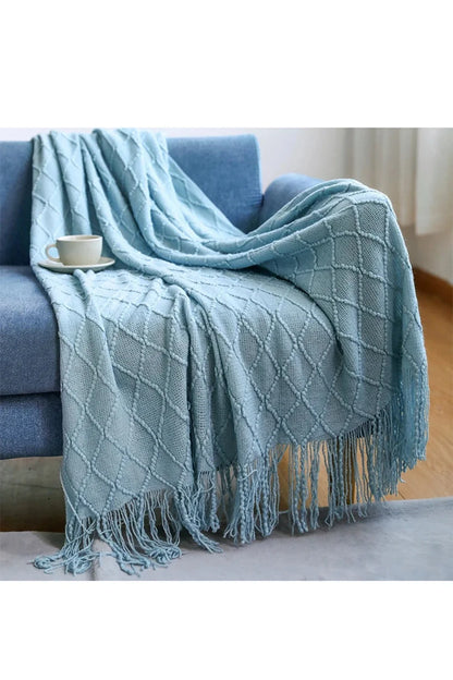 Rynx | dune textured throw blanket