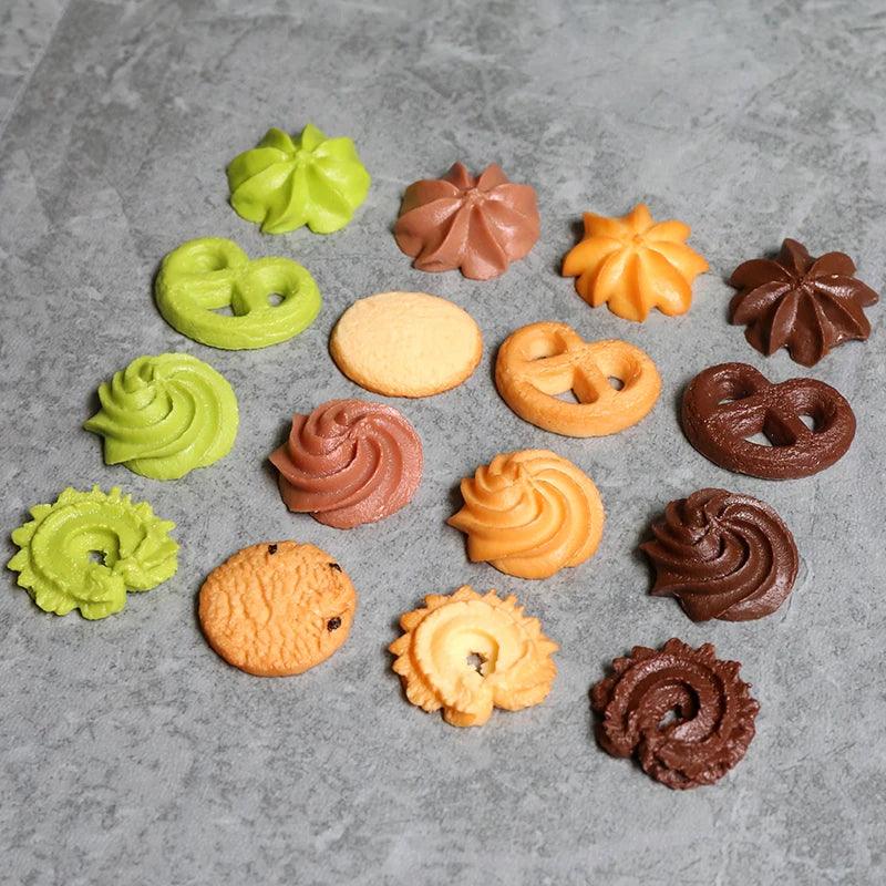 Rynx | Life-like Cookie Display Collection - 16 realistic replicas for bakery windows and photography