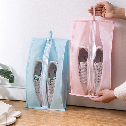 Rynx | Transparent Shoe Storage Bags: Durable PEVA, dust and water resistant for ultimate shoe care