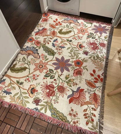 Rynx | Floral Wall Tapestry Blanket