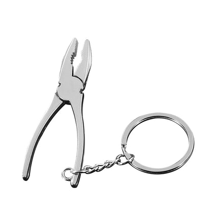 Rynx | 50-Year Perpetual Calendar Keychain - Silver Alloy Key Ring with Keyfob Decoration 8OU9
