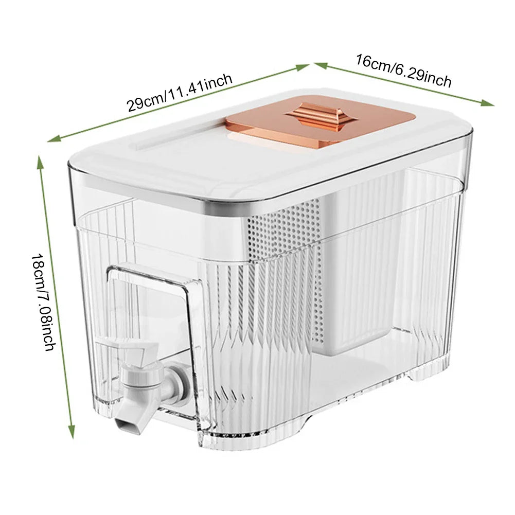 Rynx | Built-in Spigot Portable Family-Sized Cold Beverage Dispenser