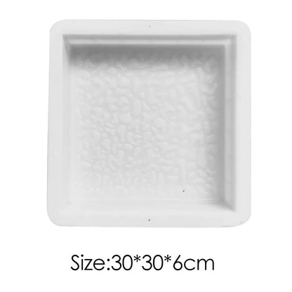 Rynx | DIY Plastic Tile Mold for Garden Paths - Heavy Cement Stepping Stone Maker