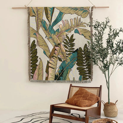 Rynx | Floral Garden Throw Blanket
