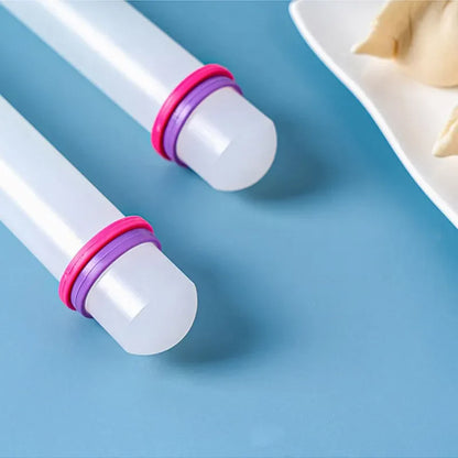 Rynx | 22cm Plastic Rolling Pin - Non-Stick Surface, Ideal for Cake & Sugar Dough, Kitchen Baking Tool