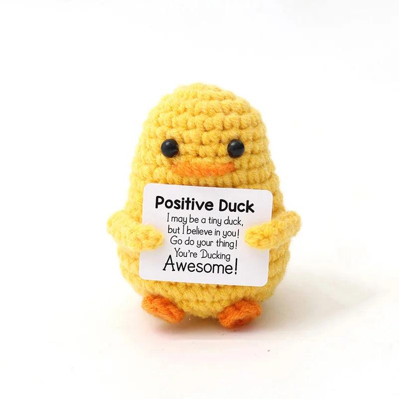 Rynx | Shady Handcrafted Crochet Duck Ornaments for Emotional Support - Unique Home Decor and Perfect Christmas Gift