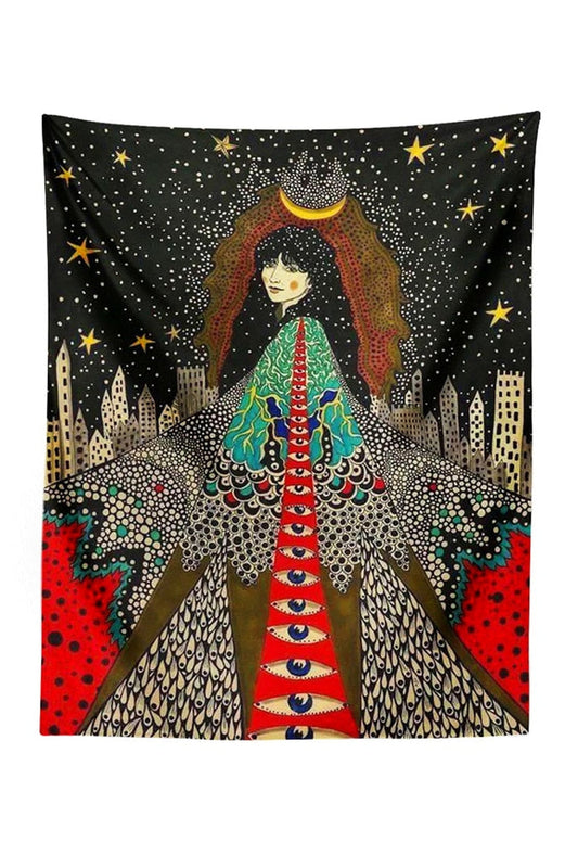 Rynx | To The Girl Psychedelic Tapestry