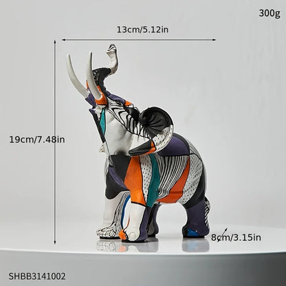 Rynx | Modern Elephant Art: Nordic Decor