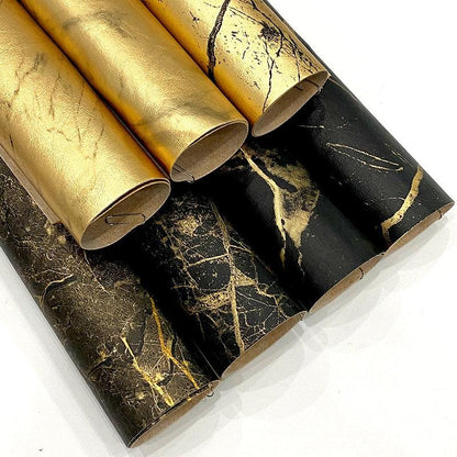 Rynx | Luxurious waterproof marble vinyl contact paper with faux leather surface for elegant DIY creations