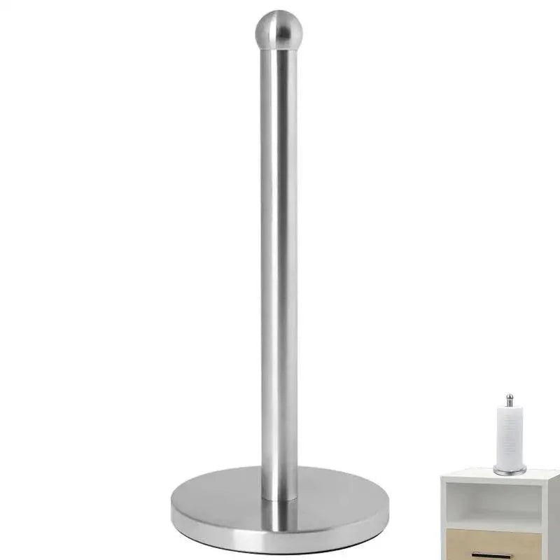 Rynx | Elegant kitchen roll holder made of stainless steel with dual mounting options