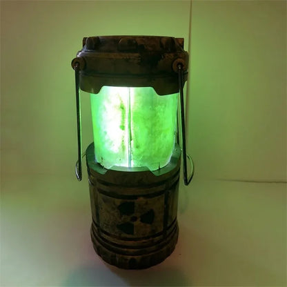 Rynx | Mini Handheld Nuclear Reactor Lantern Toy - Doomsday Simulation Illuminator Gift with Push Reaction Feature