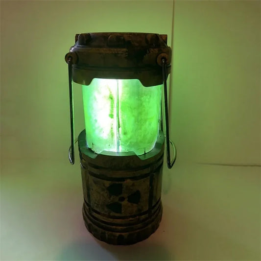 Rynx | Mini Handheld Nuclear Reactor Lantern Toy - Doomsday Simulation Illuminator Gift with Push Reaction Feature