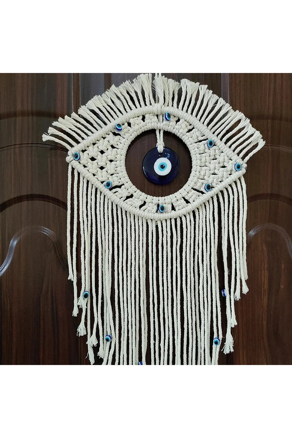 Rynx | evil eye macrame wall hanging