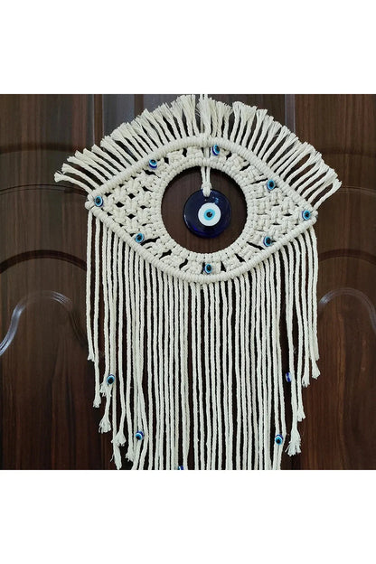 Rynx | evil eye macrame wall hanging