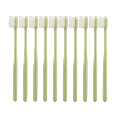 Rynx | Ultra-fine Soft Toothbrush: Million Nano Bristle Adult Brush for Deep Cleaning - Portable Travel Dental Care Oral Brush