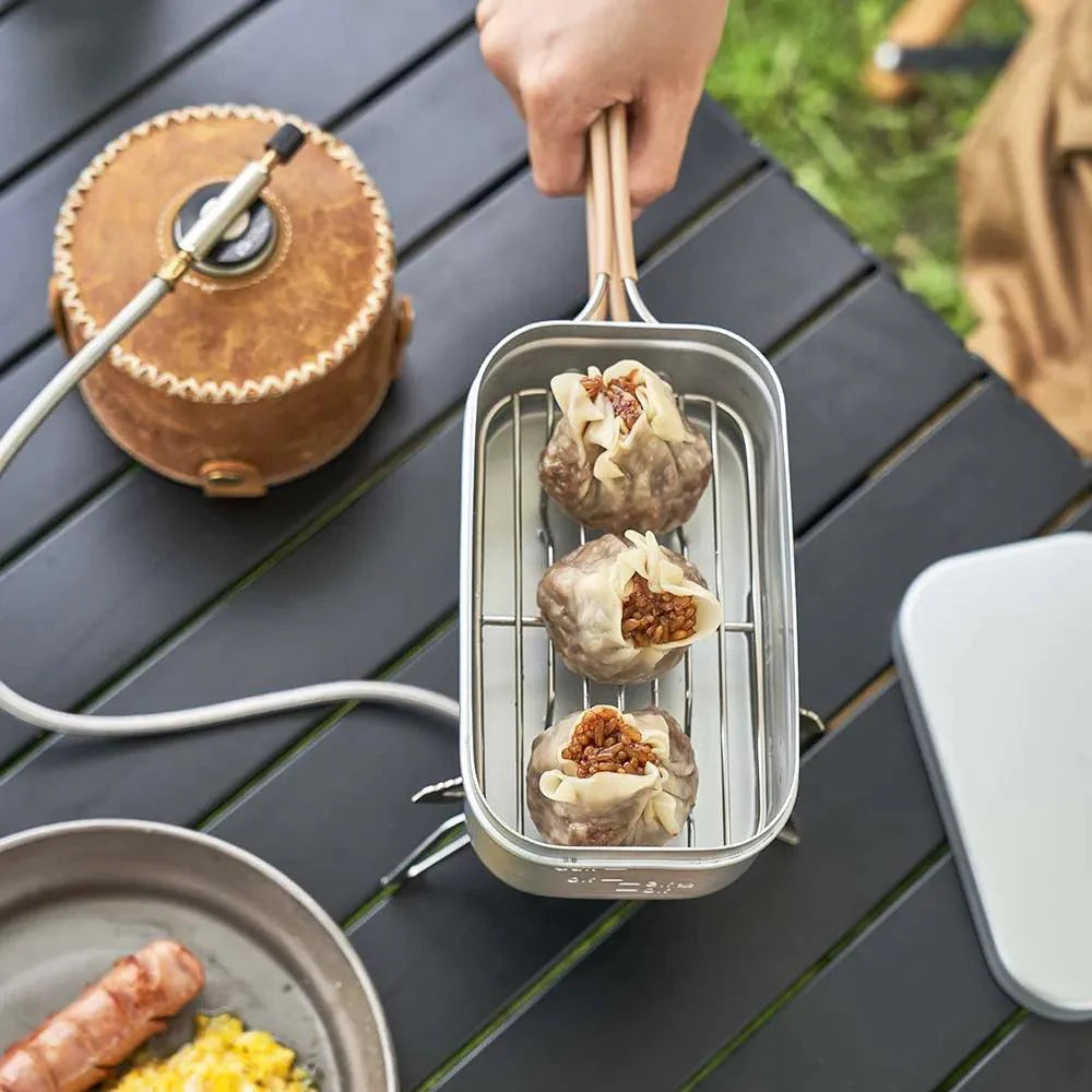 Rynx | Portable Aluminum Food Box for Culinary Adventures Outdoors