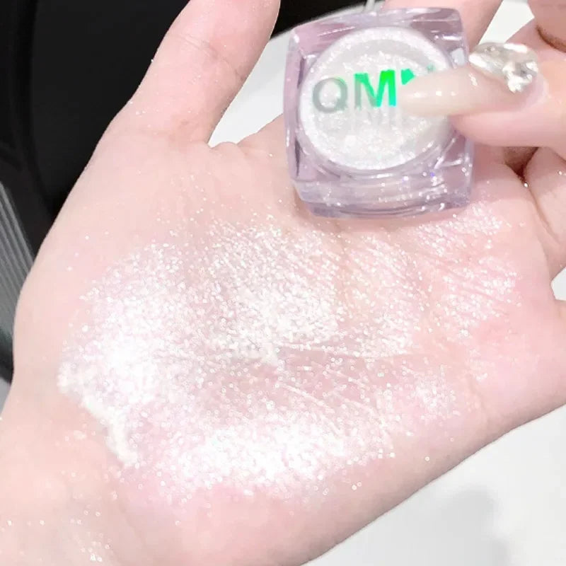 Rynx | Monochrome Diamond Eyeshadow Fairy Highlighter Powder Face Body Shimmer Contour Shade Illuminator for Women Glitter Makeup